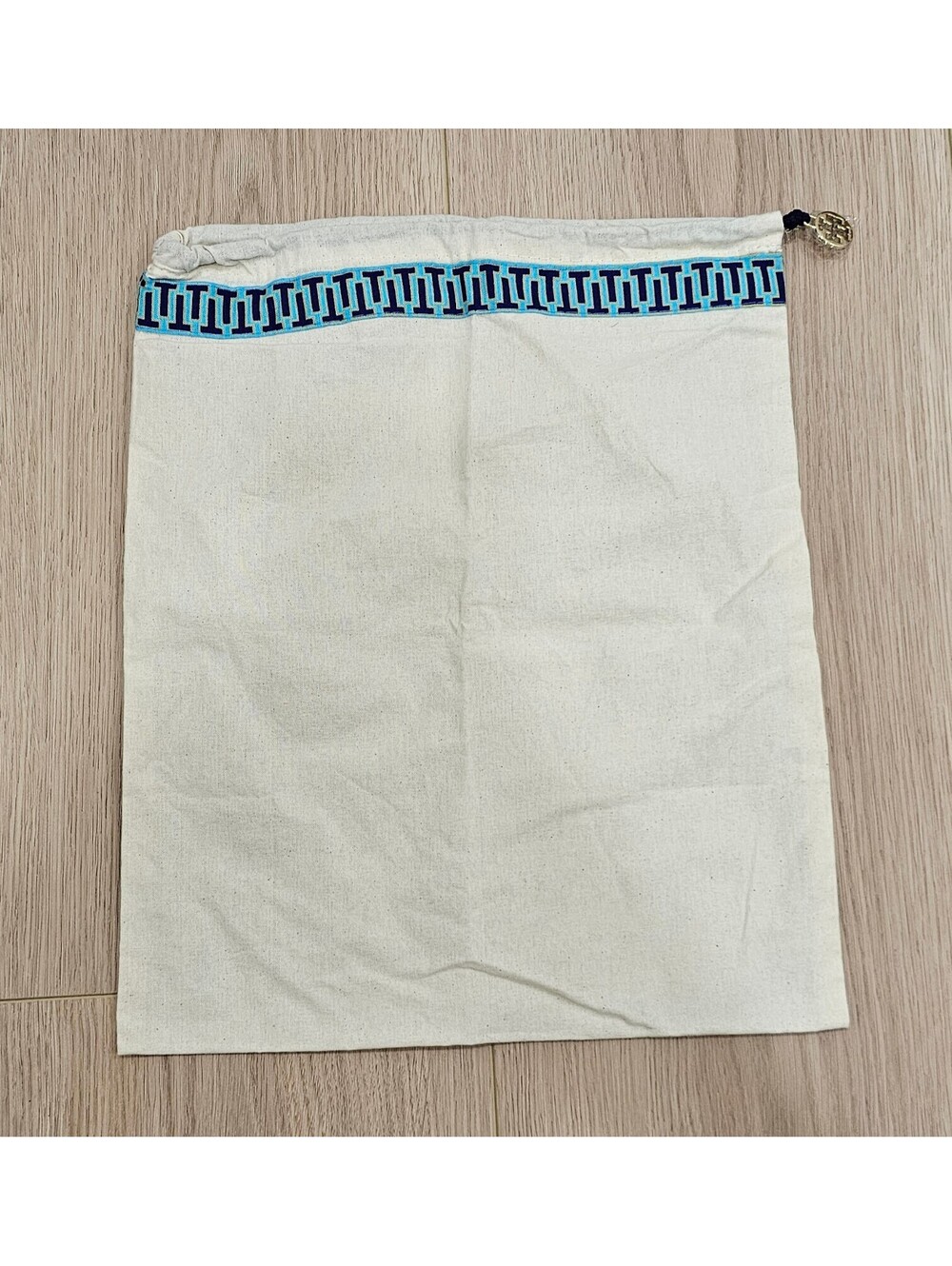 Tory Burch Authentic Drawstring Dust Bag Shoe Storage Pouch 15 x 12 Inches